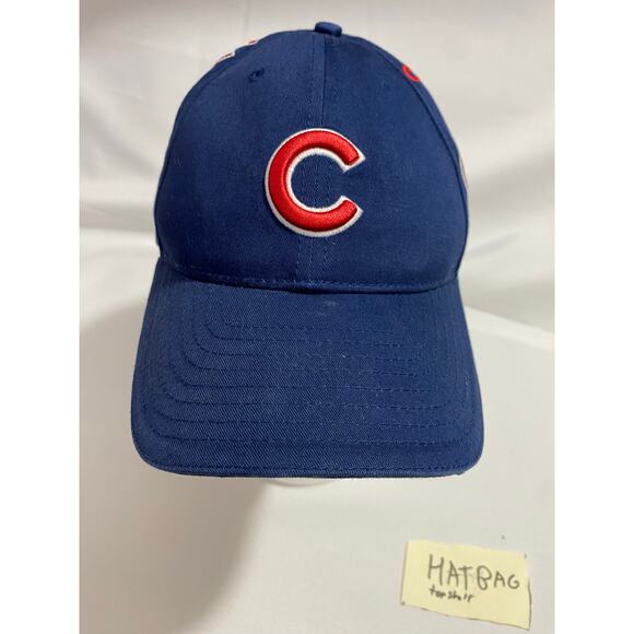 New Era Chicago Cubs Baseball Cap Blue Multi Logo Embroidery Adjustable - Picture 6 of 8